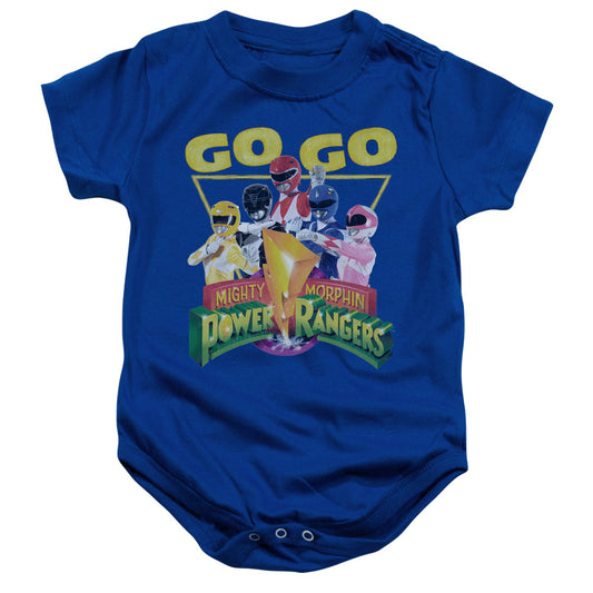 Power Rangers - Go Go-infant Snapsuit - Royal Blue