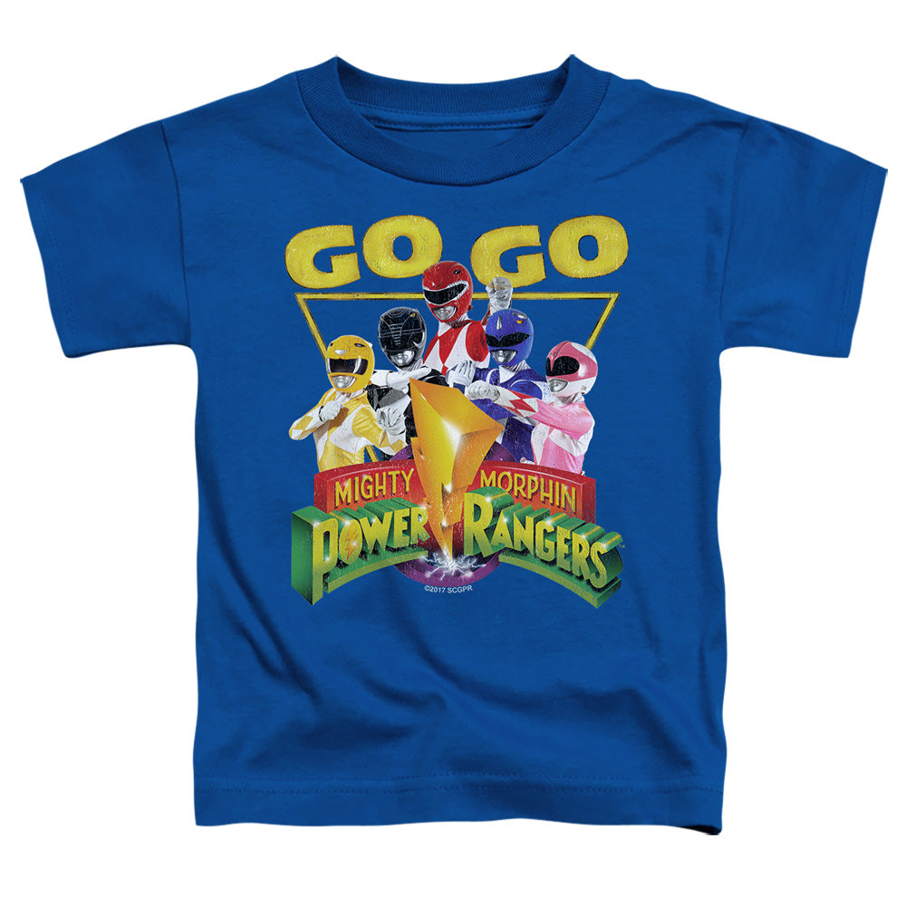Power Rangers - Go Go - Short Sleeve Toddler Tee - Royal Blue T-shirt