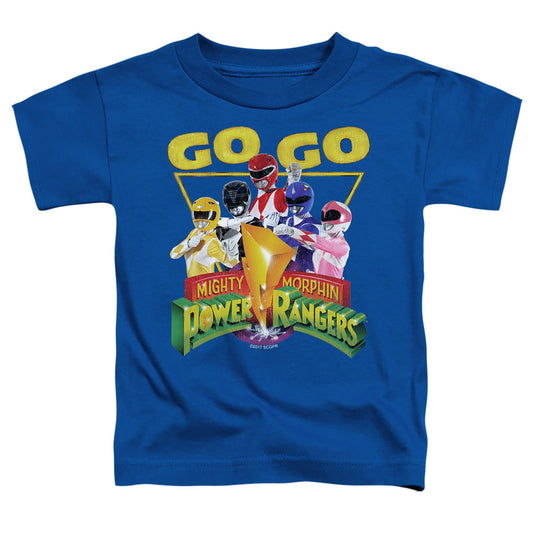 Power Rangers - Go Go - Short Sleeve Toddler Tee - Royal Blue T-shirt