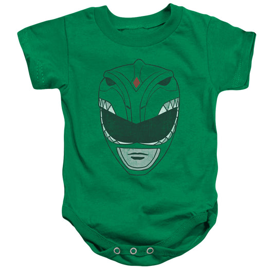 Power Rangers - Green Ranger-infant Snapsuit - Kelly Green