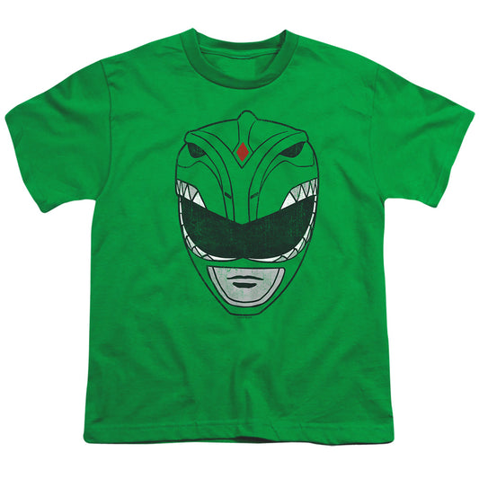 Power Rangers - Green Ranger - Short Sleeve Youth 18/1 - Kelly Green T-shirt