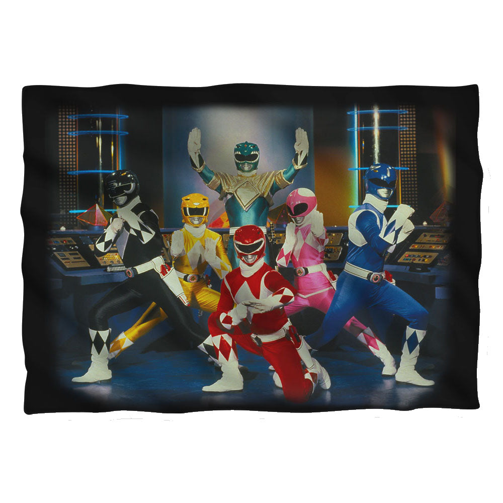 Power Rangershort Sleevetance - Pillow Case - White T-shirt