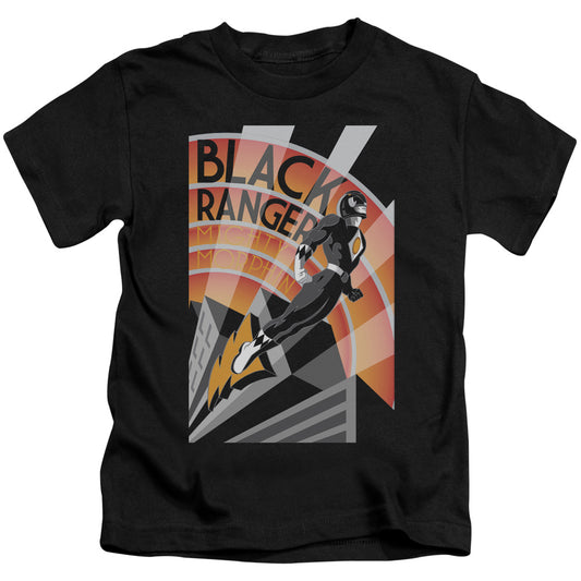 POWER RANGERS BLACK RANGER DECO-S/S T-Shirt