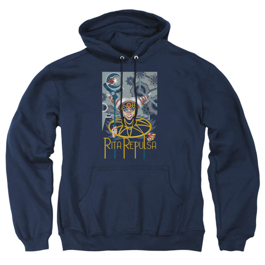 Power Rangers - Rita Deco - Adult Pull-over Hoodie - Navy