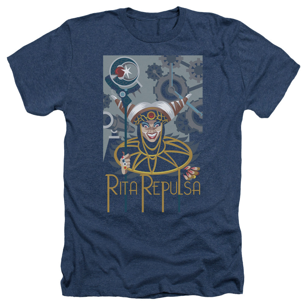 Power Rangers - Rita Deco - Adult Heather - Navy