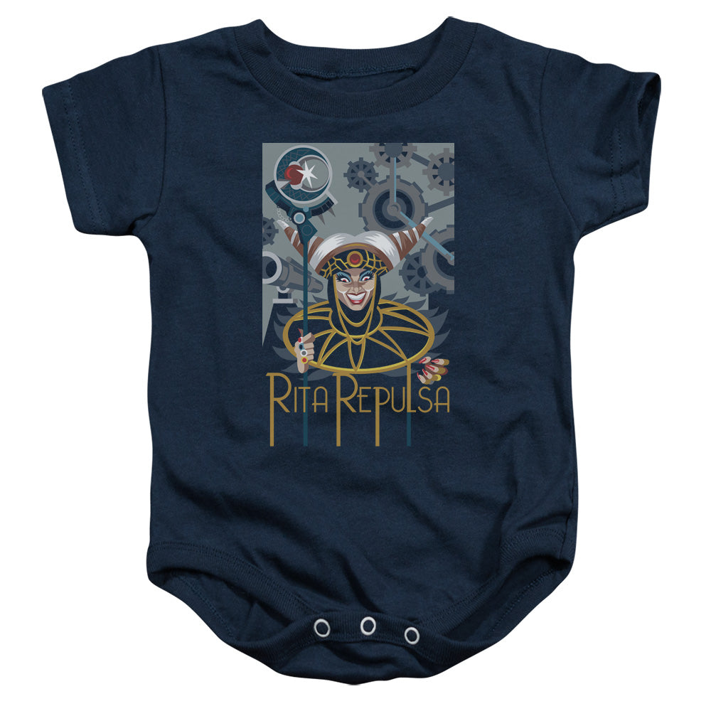 Power Rangers - Rita Deco-infant Snapsuit - Navy