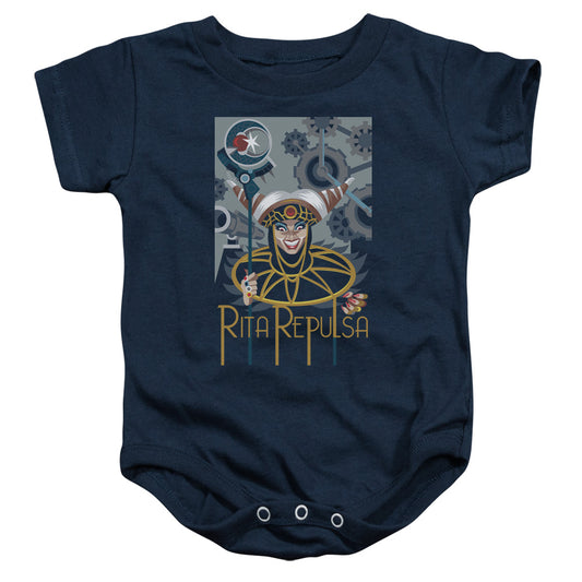 Power Rangers - Rita Deco-infant Snapsuit - Navy