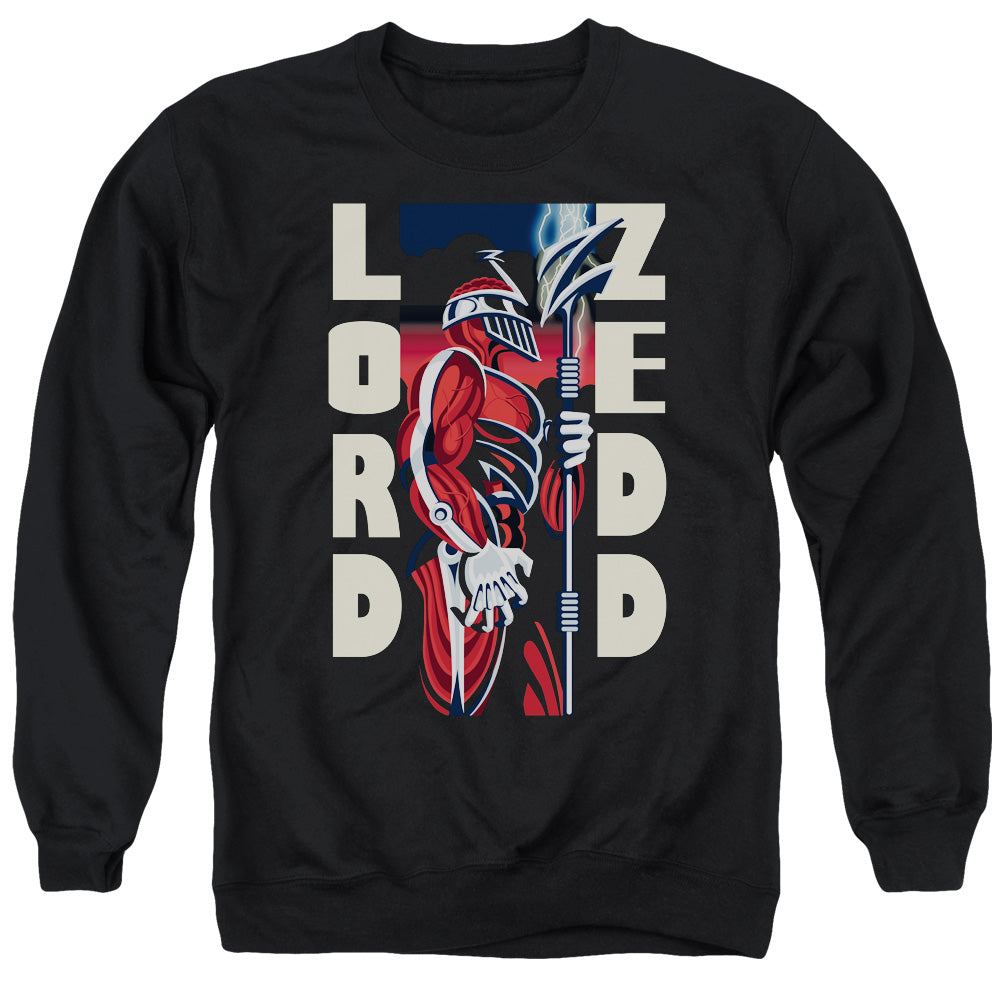 Power Rangers - Zedd Deco - Adult Crewneck Sweatshirt - Black