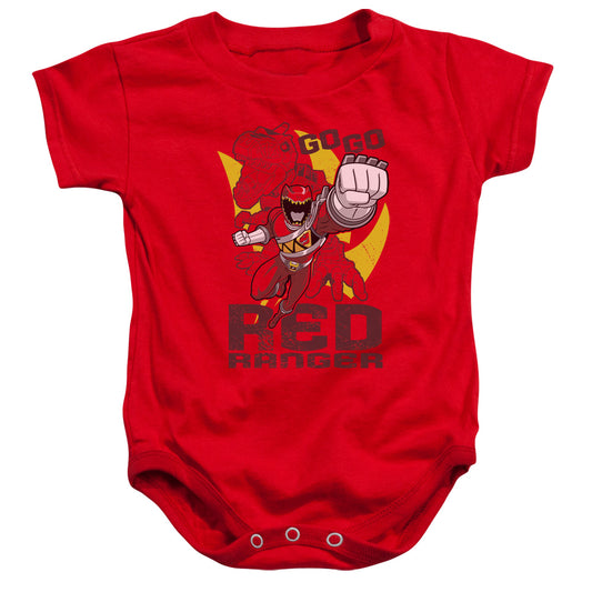 Power Rangers - Go Red-infant Snapsuit - Red
