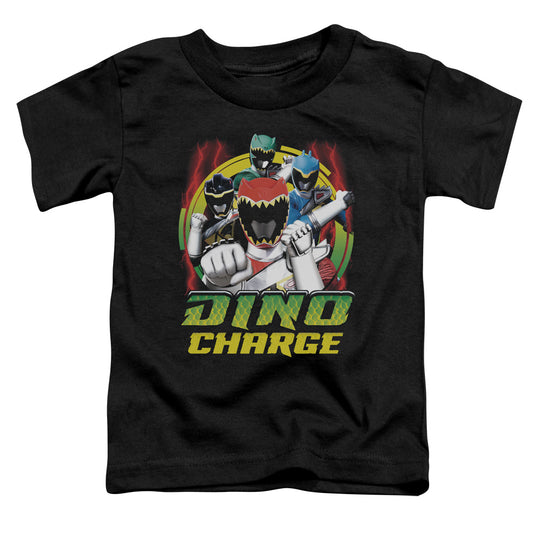 Power Rangers - Dino Lightning - Short Sleeve Toddler Tee - Black T-shirt