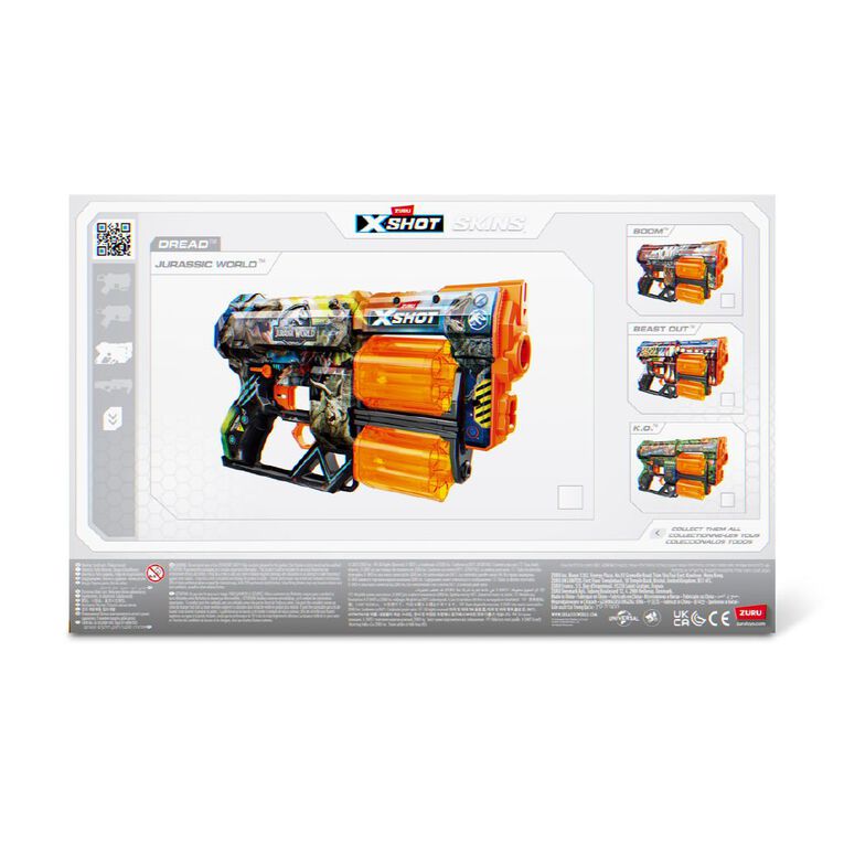 X-Shot Skins Dread Jurassic (style may vary)