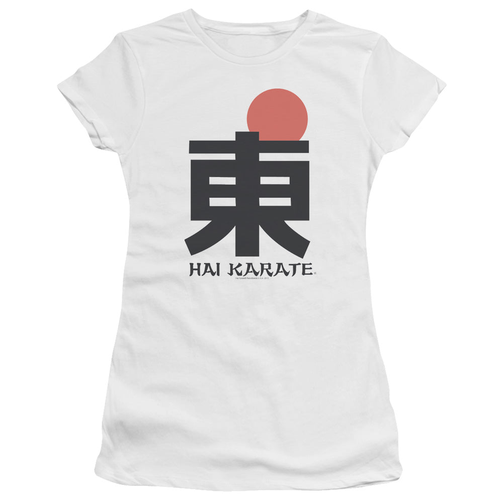Hai Karate - Logo - Short Sleeve Junior Sheer - White T-shirt