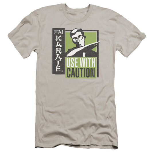 Hai Karate - Karate Chop-premuim Canvas Adult Slim Fit 30/1 - Silver