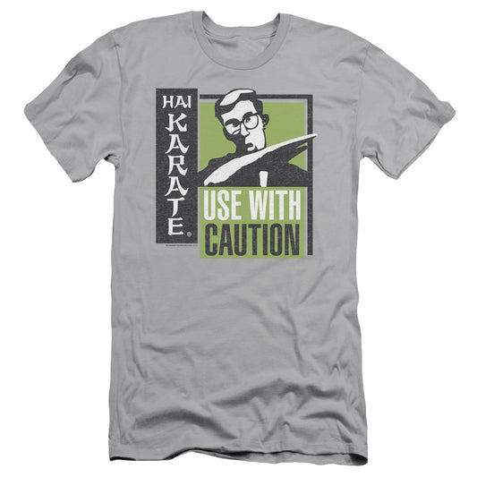 Hai Karate - Karate Chop - Short Sleeve Adult 30/1 - Silver T-shirt