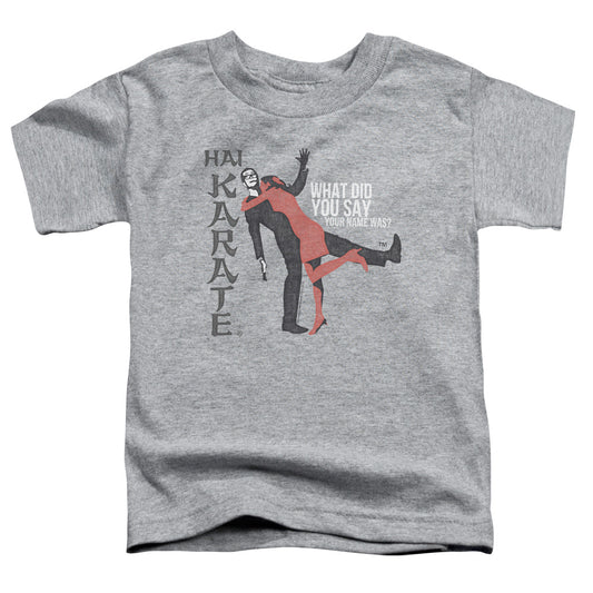 Hai Karate - Name - Short Sleeve Toddler Tee - Athletic Heather T-shirt