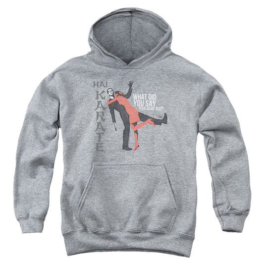 Hai Karate Name-youth Pull-over Hoodie - Heather