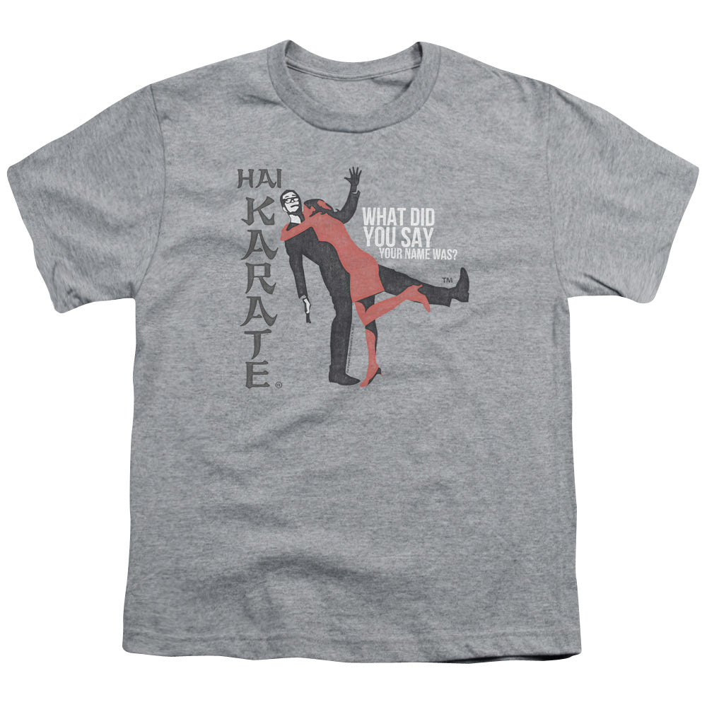 Hai Karate - Name - Short Sleeve Youth 18/1 - Athletic Heather T-shirt
