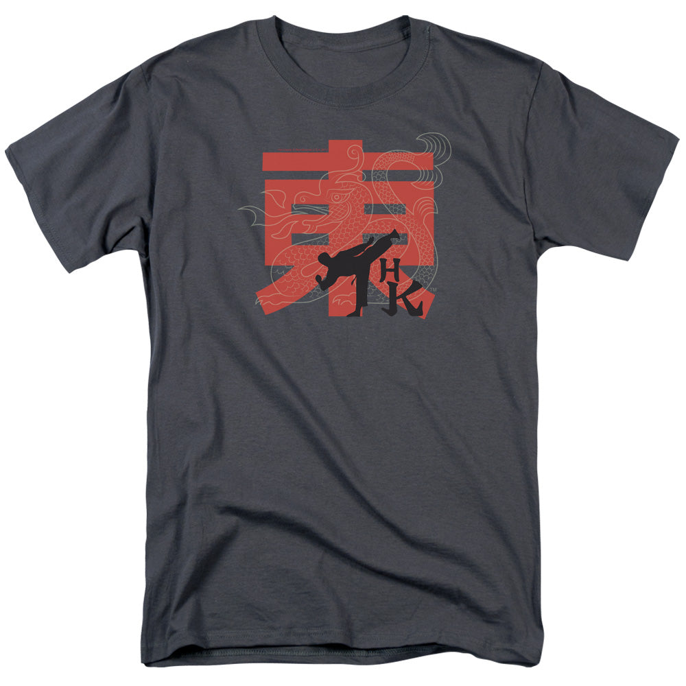 Hai Karate - Hk Kick - Short Sleeve Adult 18/1 - Charcoal T-shirt