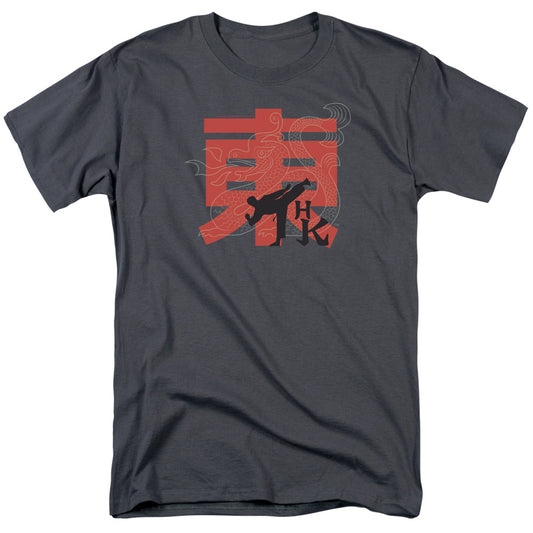 Hai Karate - Hk Kick - Short Sleeve Adult 18/1 - Charcoal T-shirt