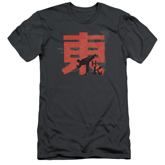 Hai Karate - Hk Kick - Short Sleeve Adult 30/1 - Charcoal T-shirt