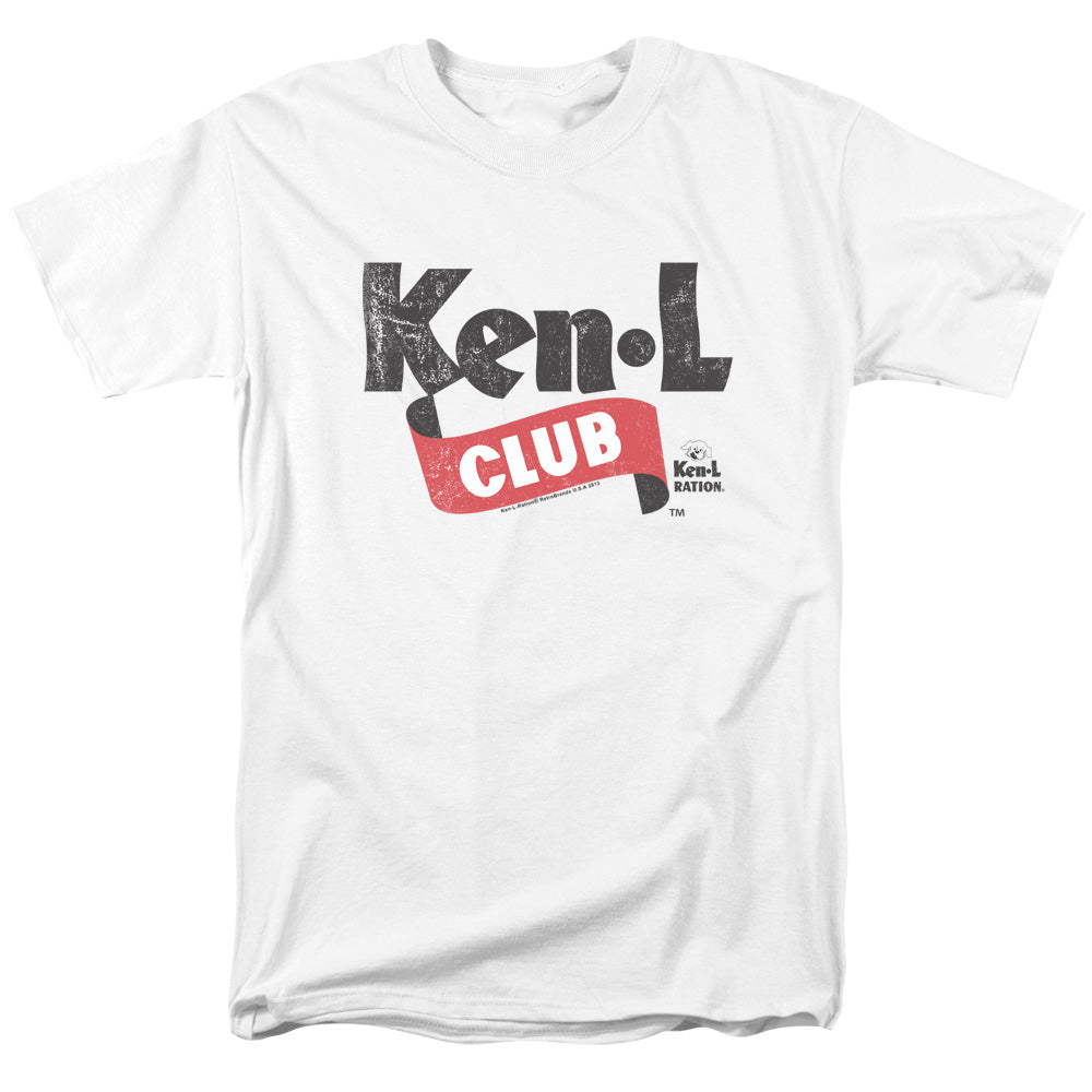 Ken L Ration - Ken L Club - Short Sleeve Adult 18/1 - White T-shirt