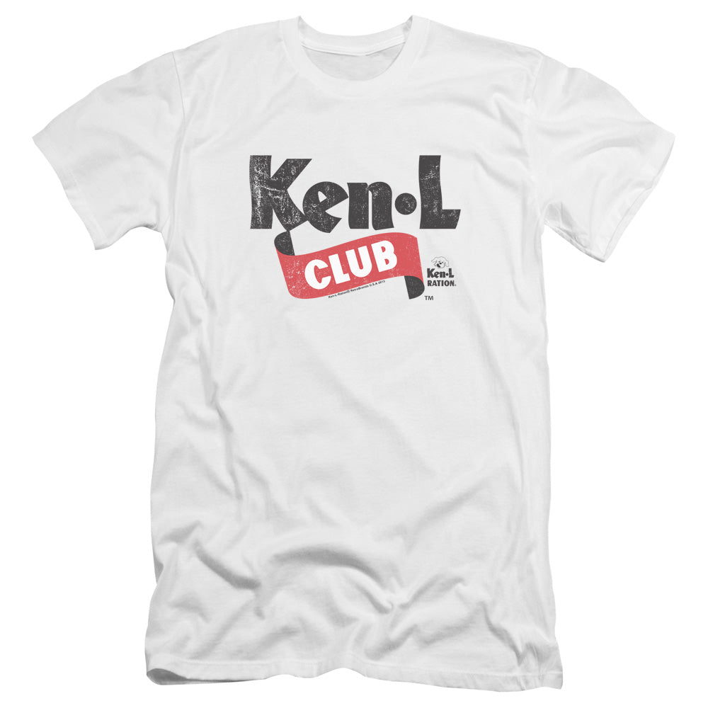 Ken L Ration - Ken L Club-premuim Canvas Adult Slim Fit 30/1 - White