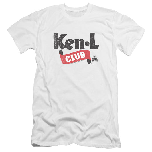 Ken L Ration - Ken L Club-premuim Canvas Adult Slim Fit 30/1 - White