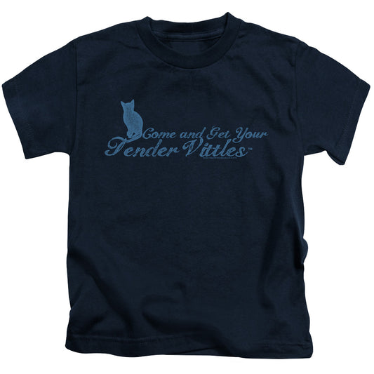 TENDER VITTLES COME AND GET EM - S/S JUVENILE 18/1 - NAVY - T-Shirt