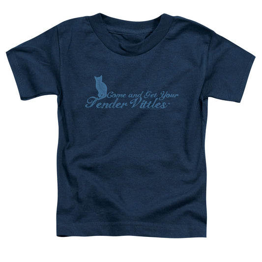 Tender Vittles - Come And Get Em - Short Sleeve Toddler Tee - Navy T-shirt