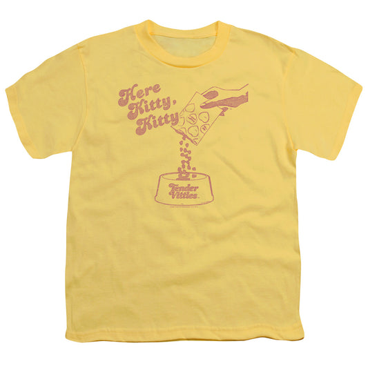 Ken L Ration - Here Kitty - Short Sleeve Youth 18/1 - Banana T-shirt