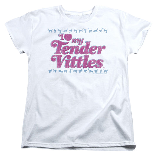 Tender Vittles - Love - Short Sleeve Womens Tee - White T-shirt