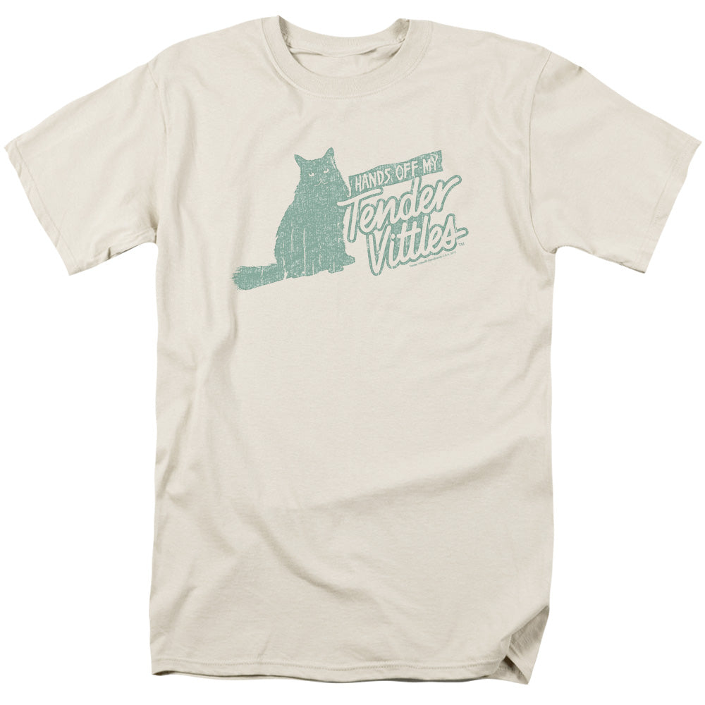 Tender Vittles - Hands Off - Short Sleeve Adult 18/1 - Cream T-shirt
