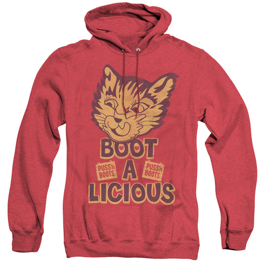 Puss N Boots - Boot A Licious - Adult Heather Hoodie - Red