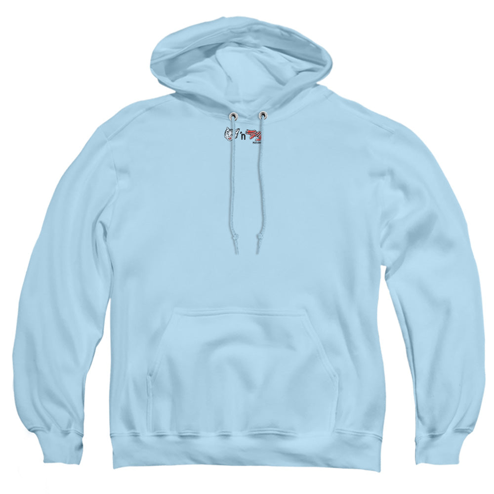 Puss N Boots - Rebus Logo - Adult Pull-over Hoodie - Light Blue
