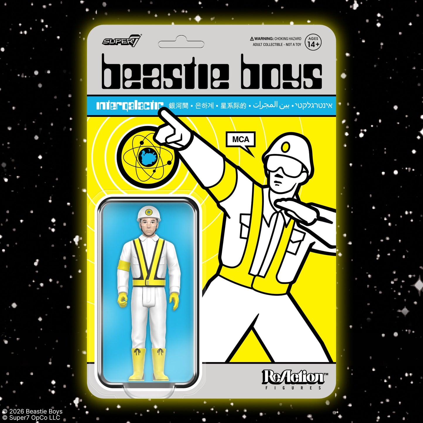 Beastie Boys ReAction Figures Wave 04 - MCA (Intergalactic Crossing Guard)