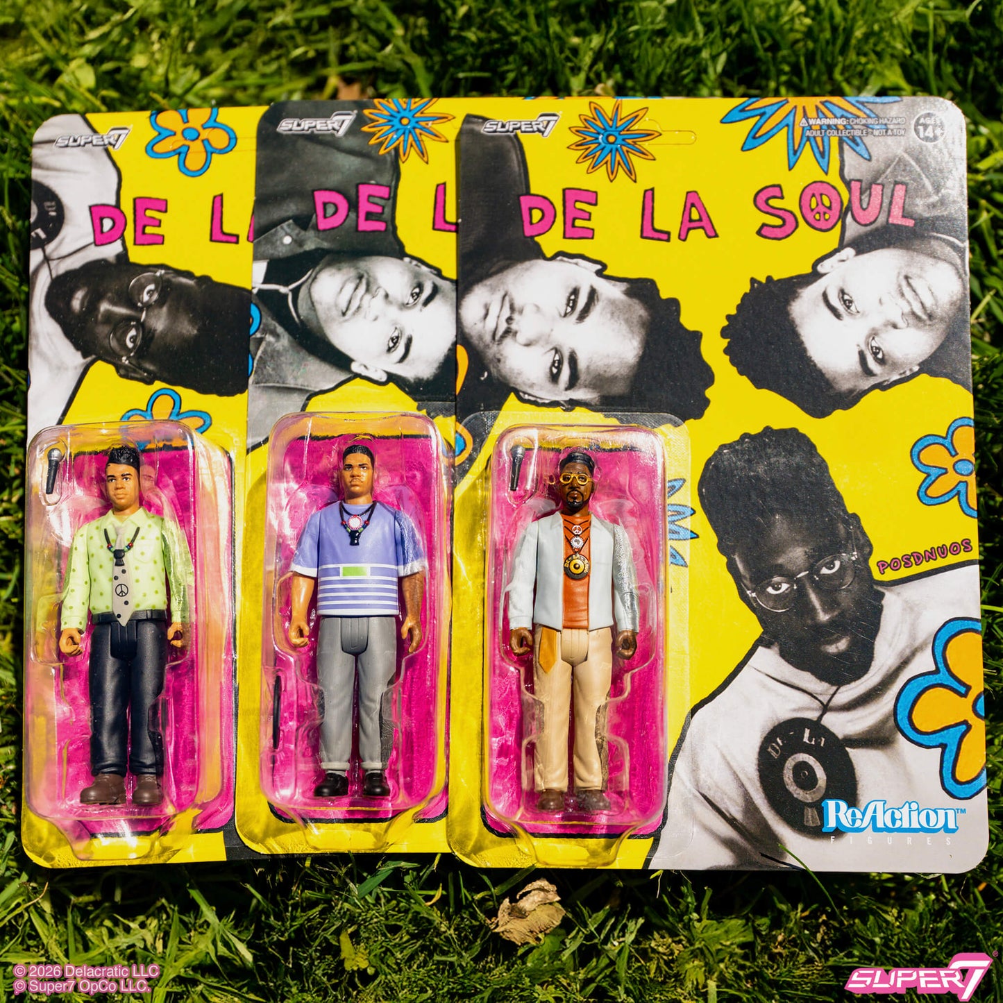 De La Soul ReAction Figures Wave 01 - David "Trugoy the Dove" Jolicoeur (Me, Myself & I)