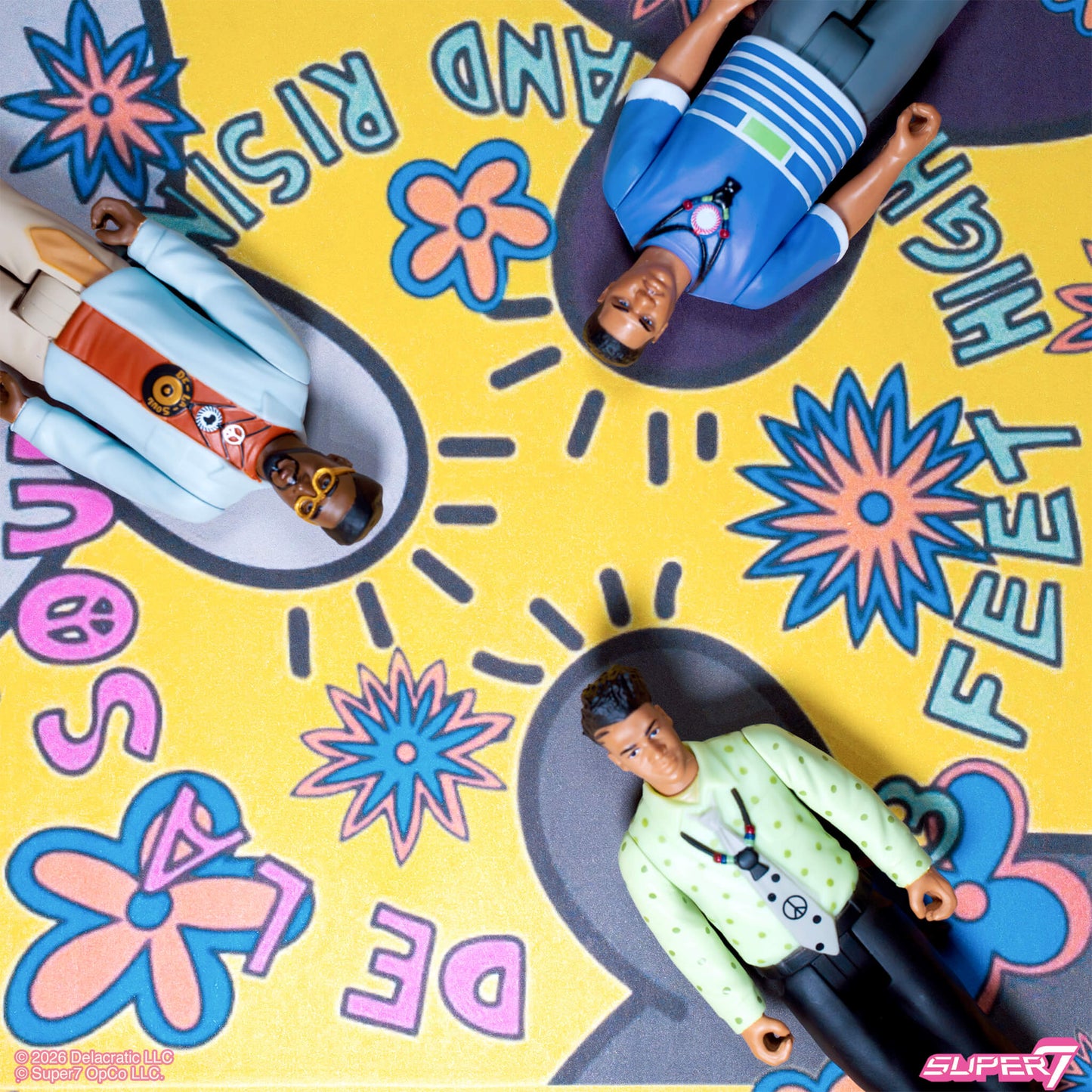 De La Soul ReAction Figures Wave 01 - David "Trugoy the Dove" Jolicoeur (Me, Myself & I)