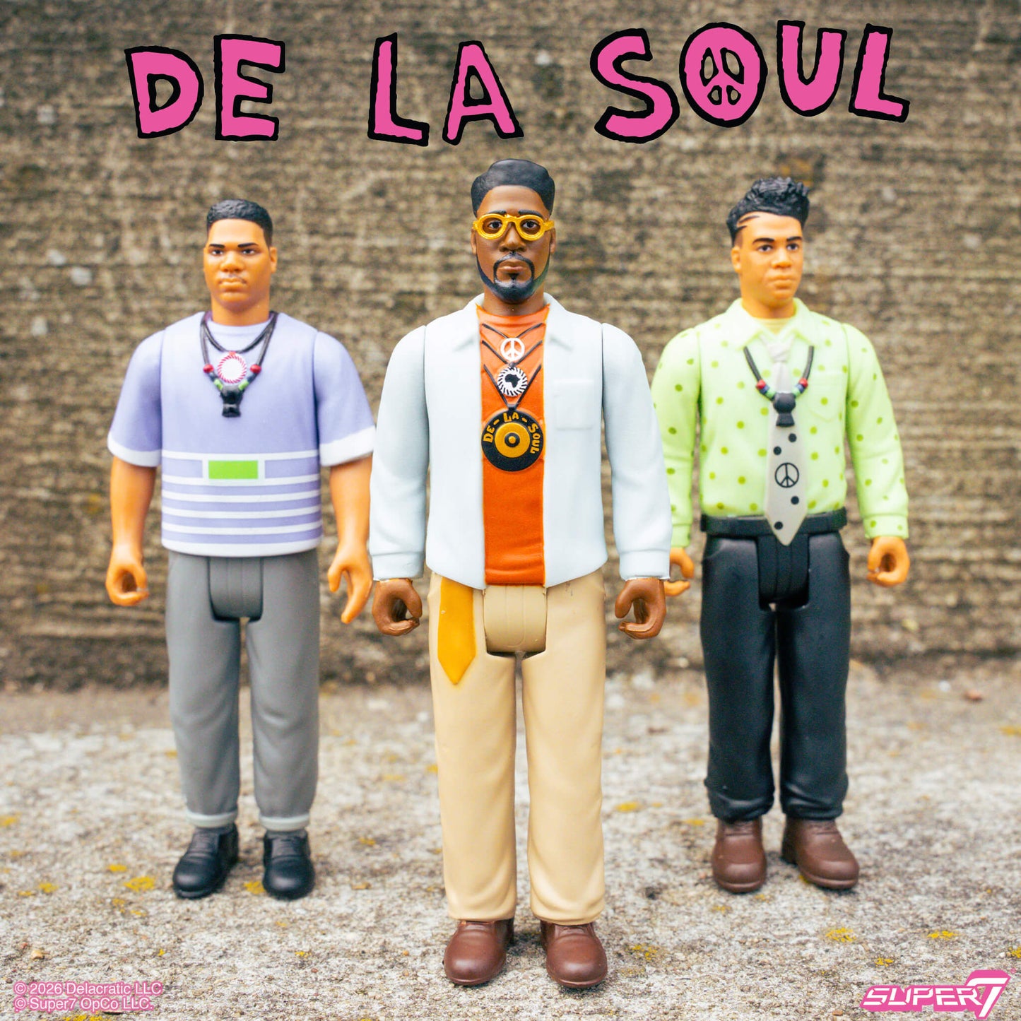 De La Soul ReAction Figures Wave 01 - Kelvin "Posdnuos" Mercer (Me, Myself & I)