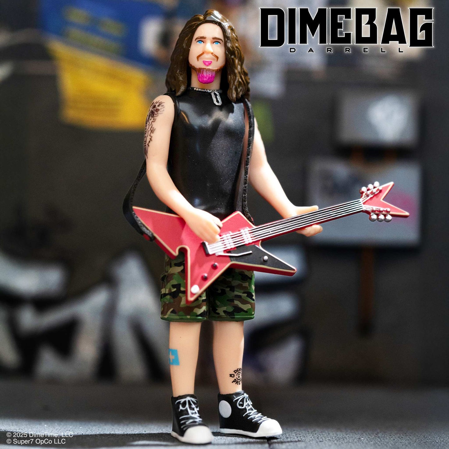 Dimebag Darrell ReAction Figures Wave 01 - Dimebag Darrell (Culprit)
