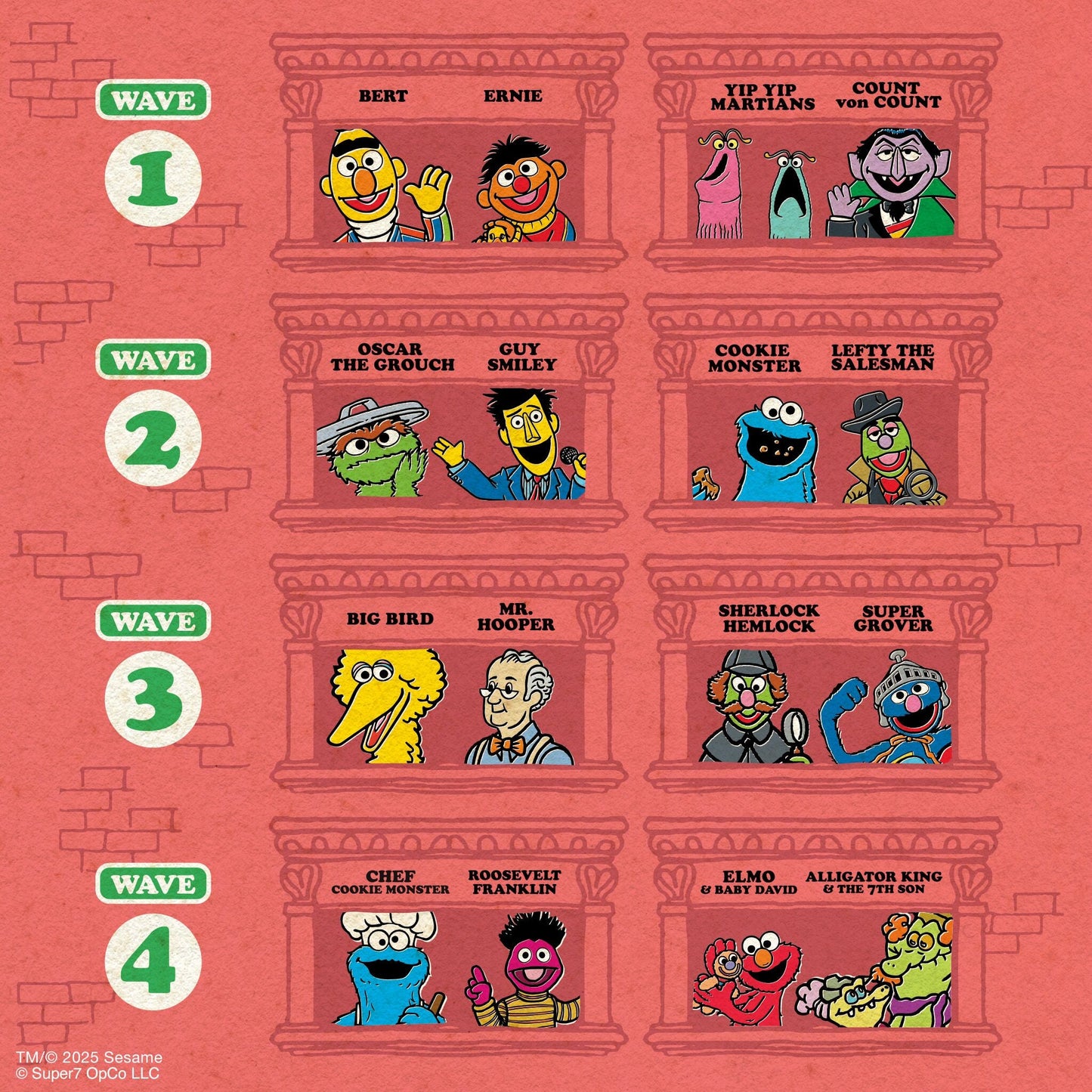 Sesame Street ReAction Figures Wave 04 - Elmo