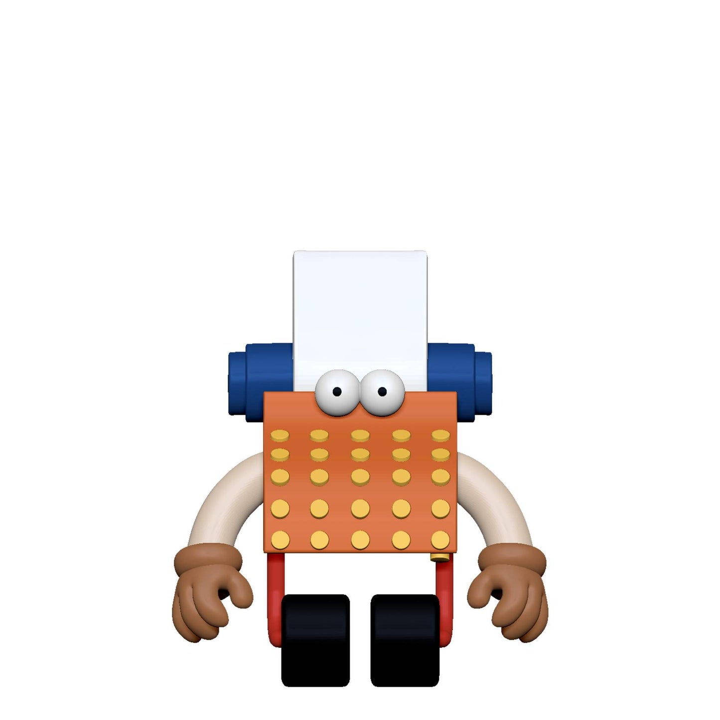 Sesame Street ReAction Figures Wave 06 - Typewriter Guy