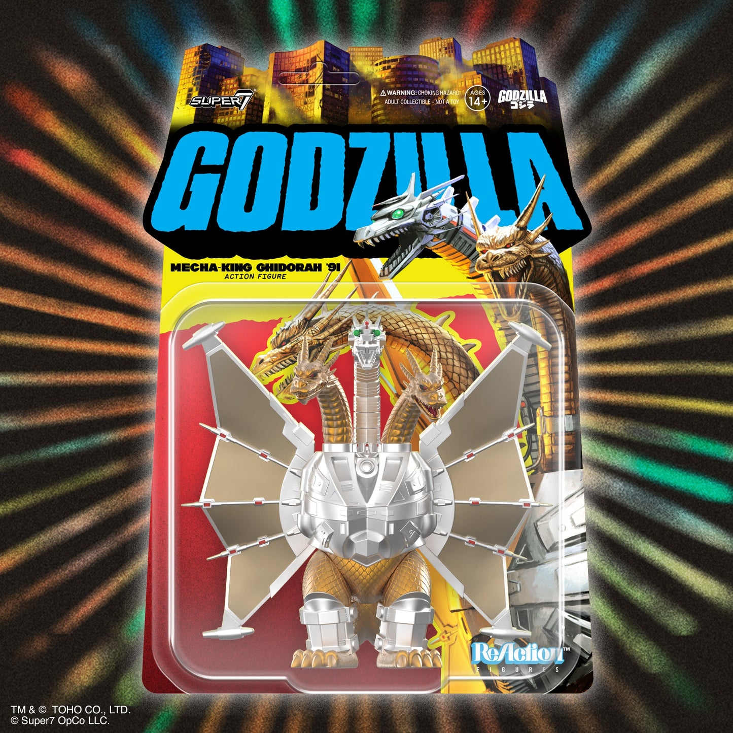 Toho ReAction Figures Wave 11 - Mecha-King Ghidorah