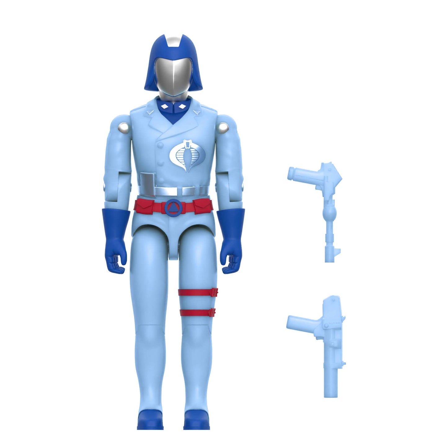 G.I. Joe ReAction+ Figures - 3 PK - Cobra (Glow Patrol - Blue)
