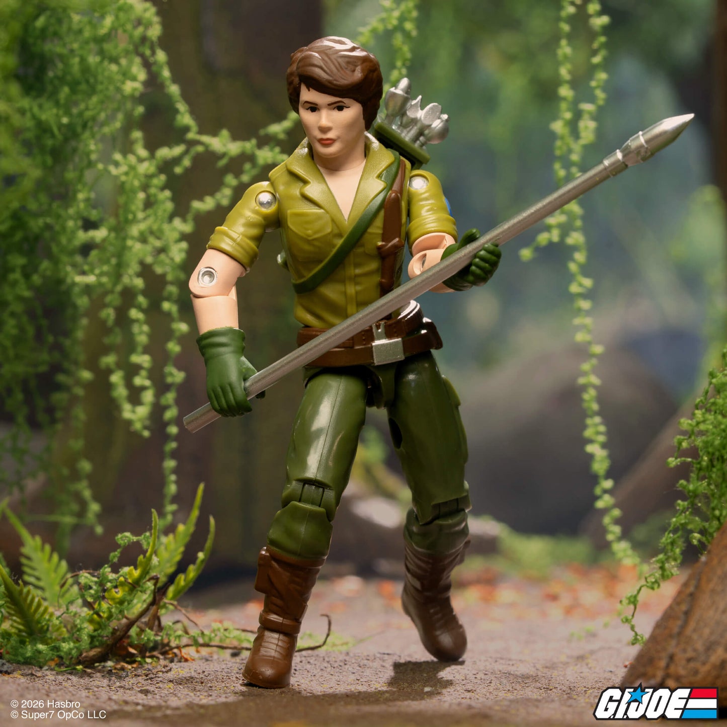 G.I. Joe ReAction+ Wave 09 - Lady Jaye  (Cartoon)