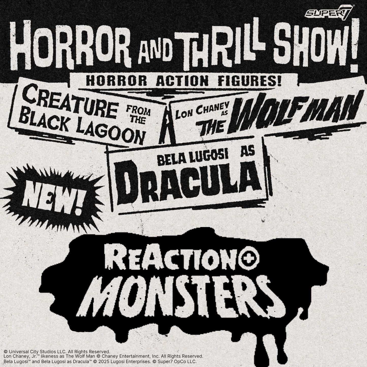 Universal Monsters ReAction+ Wave 01 - The Wolf Man