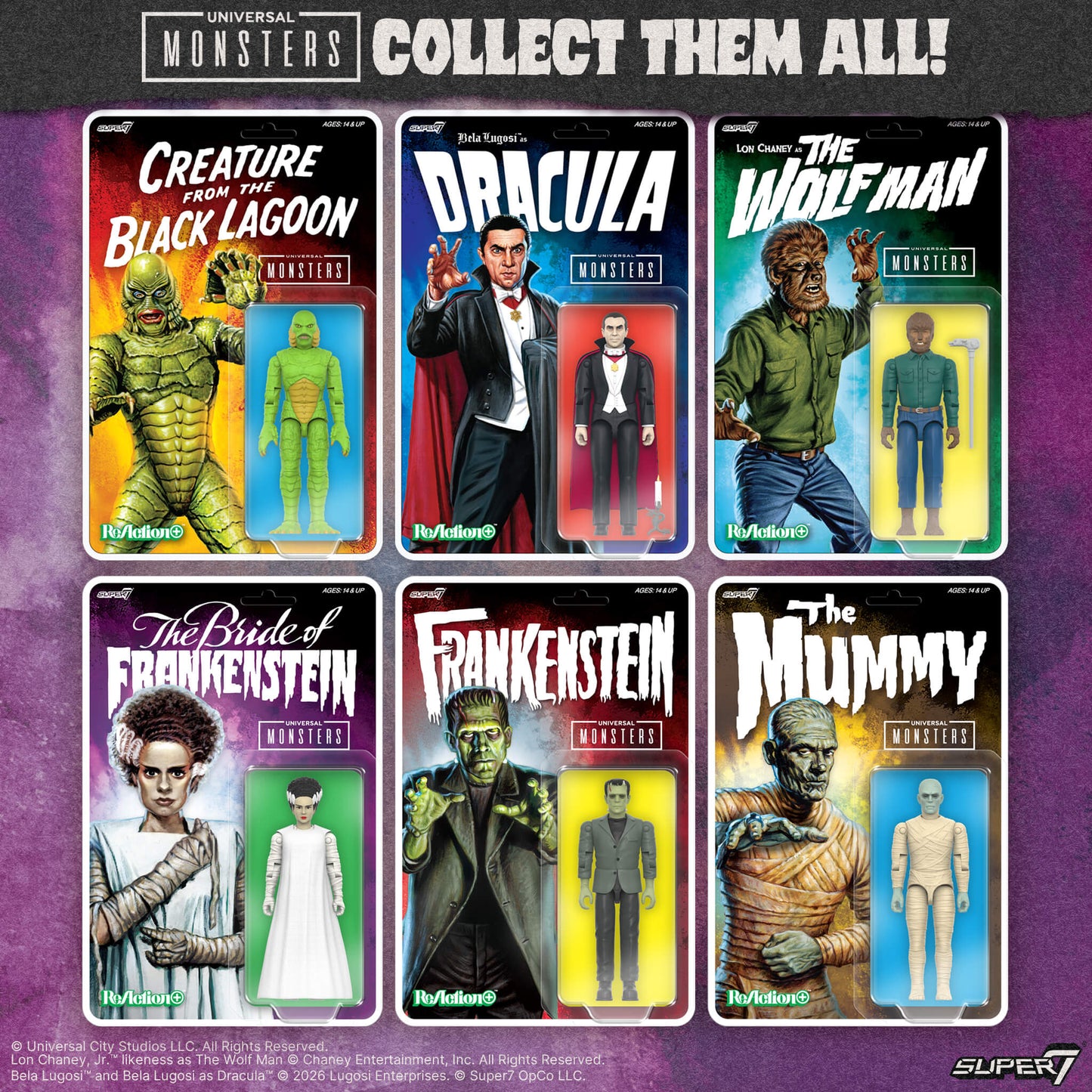 Universal Monsters ReAction+ Wave 02 - The Mummy
