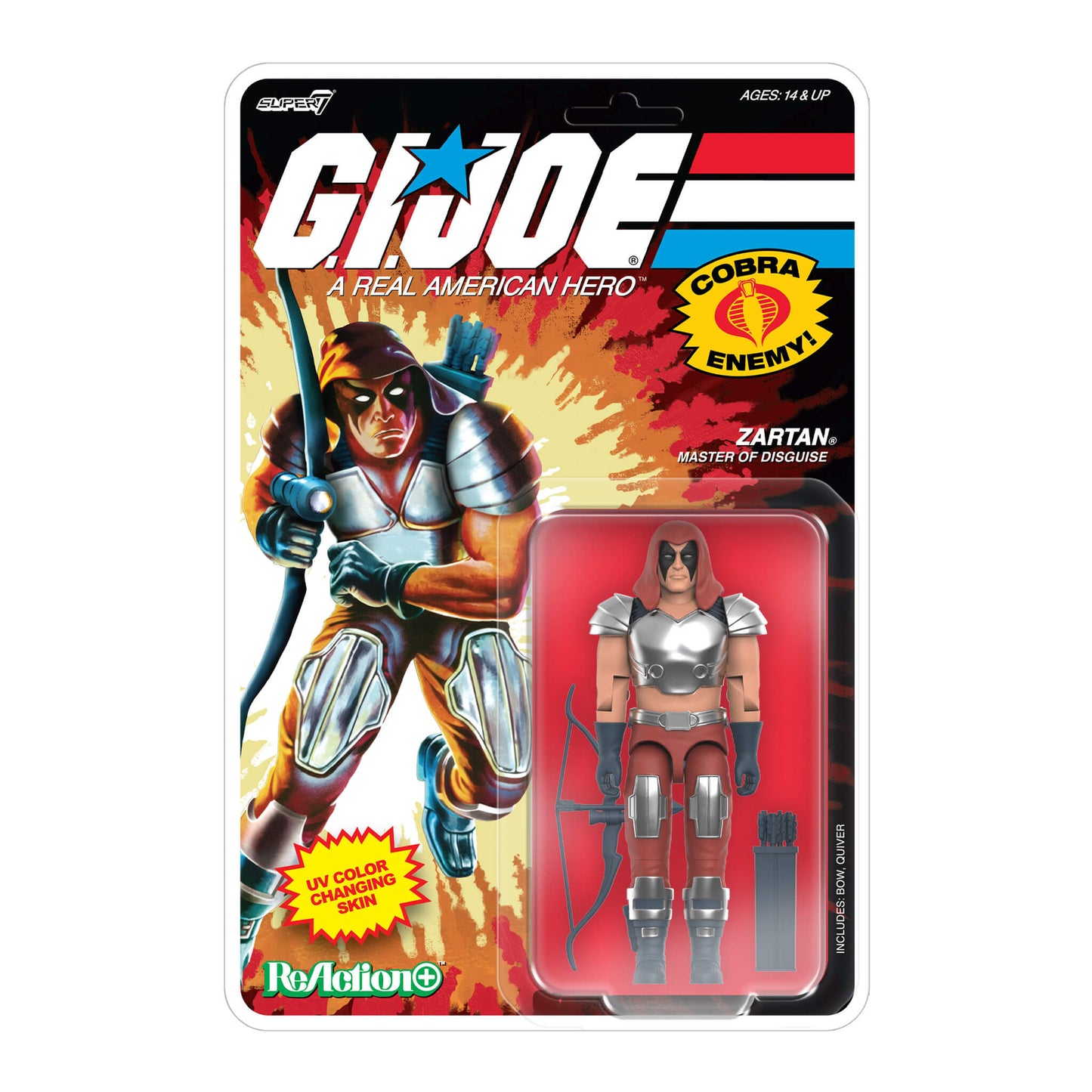 G.I. Joe ReAction+ Wave 09 - Zartan (Comic)