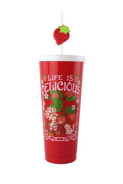 Strawberry Shortcake Carnival Cup with Straw