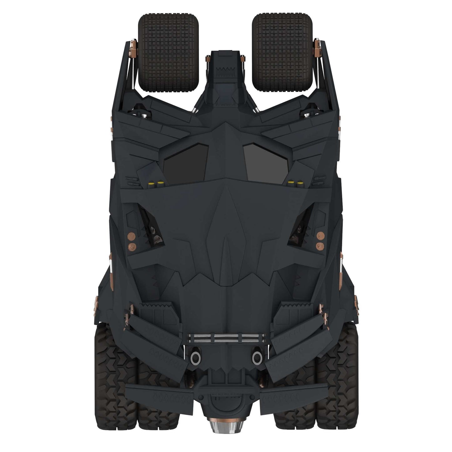 Batman Super Cyborg - Batmobile Tumbler (Full Color)