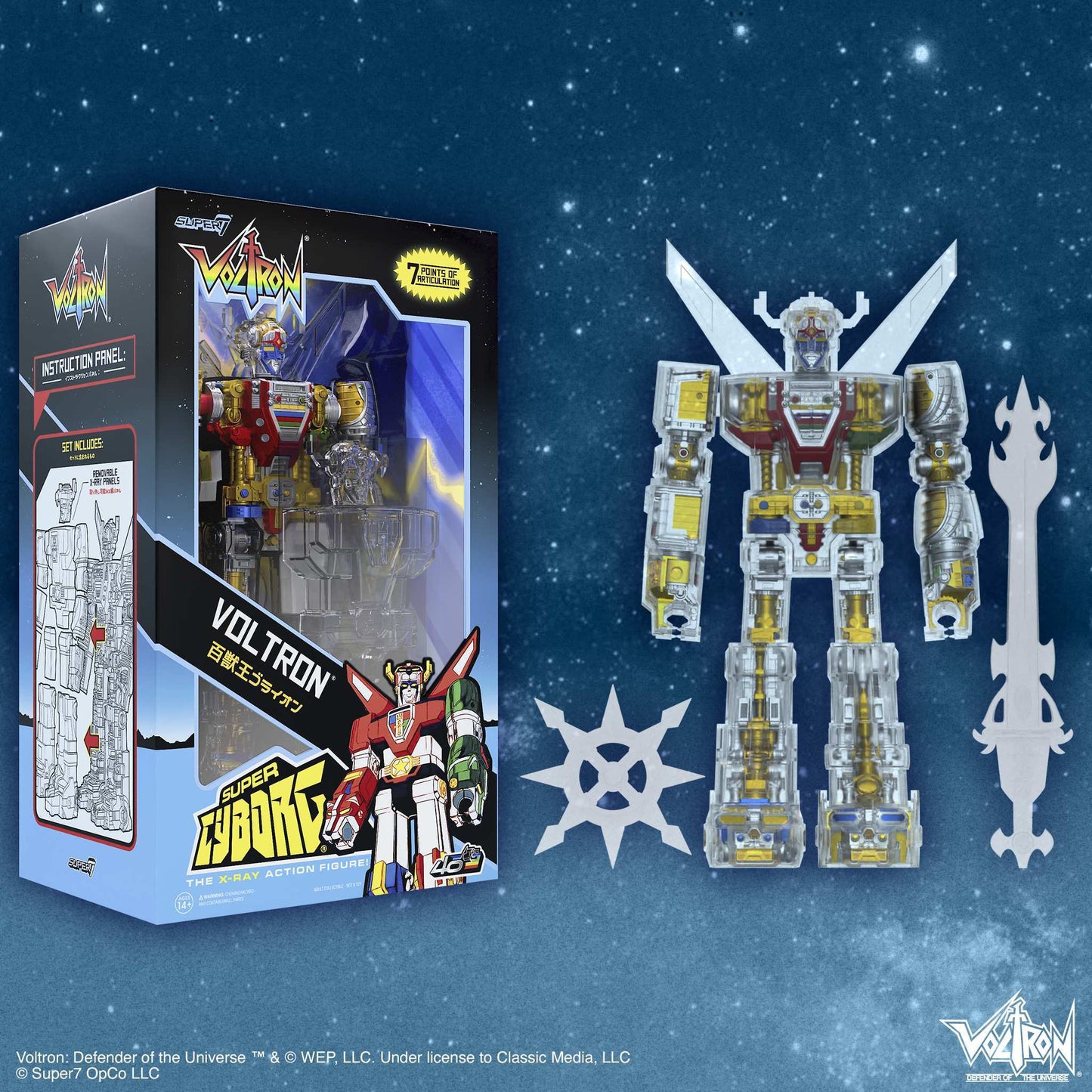 Voltron Super Cyborg - Voltron (Clear)